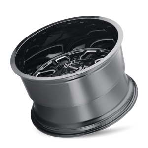MAYHEM COGENT 8107 20X9 0 5x127/5x139.7 BLACK W/MILLED SPOKES