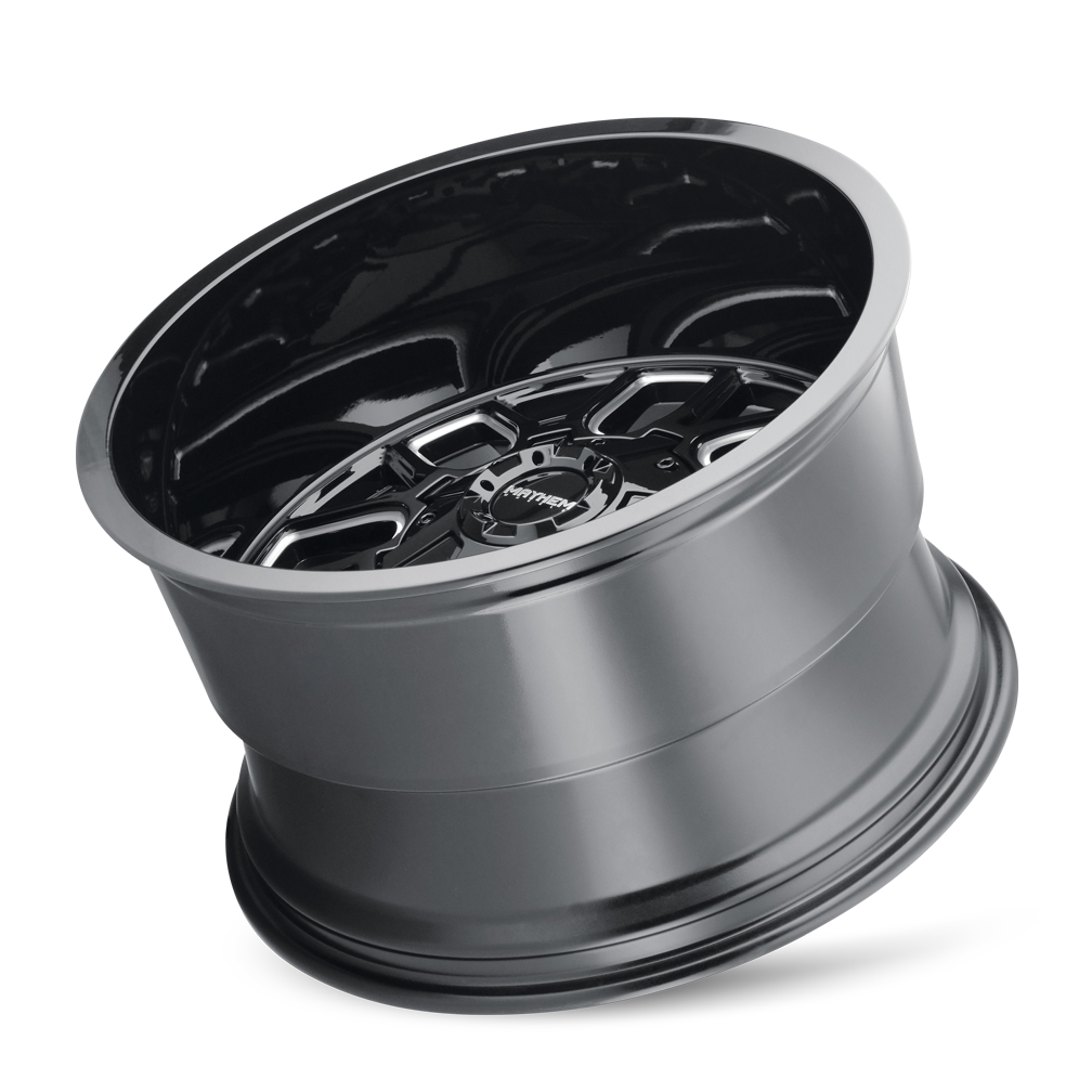 MAYHEM COGENT 8107 20X10 -24 6x135/6x139.7 BLACK W/MILLED SPOKES