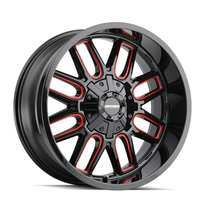 Mayhem 8107 Cogent 20x9 0 5x139.7(5x5.5)/5x150 Prism Red