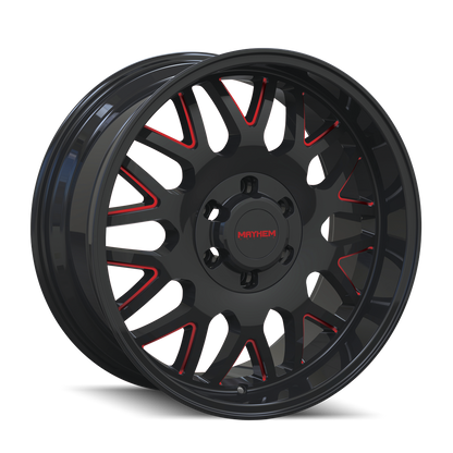 Mayhem 8110 Tripwire 20x10 -19 8x165.1 Prism Red