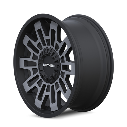 MAYHEM 8113 CORTEX 20x10 -19 5x139.7/5x150 MATTE BLACK W/MACHINED DART TINT