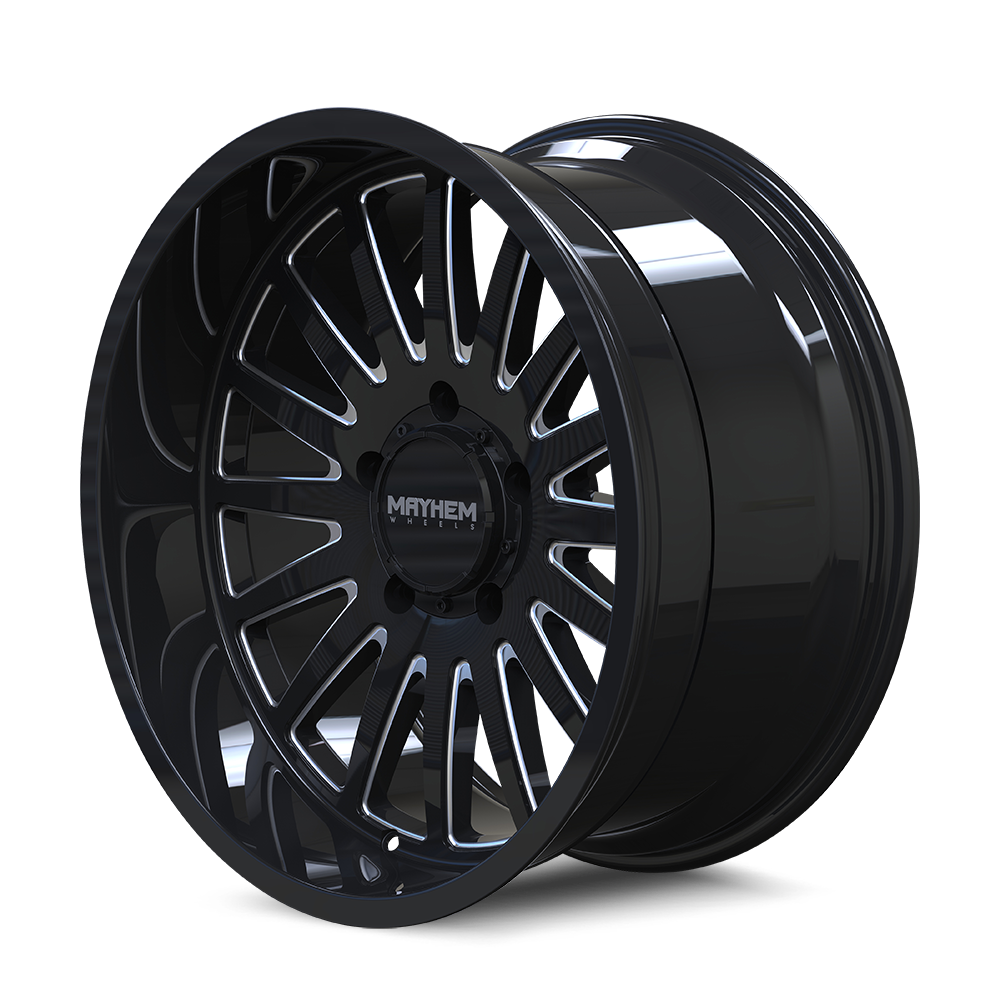 MAYHEM 8114 UTOPIA 20x9 18 5x150/ GLOSS BLACK/MILLED