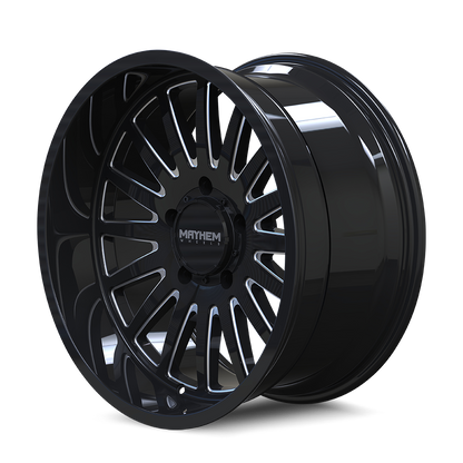 MAYHEM 8114 UTOPIA 20x9 18 6x139.7/ GLOSS BLACK/MILLED