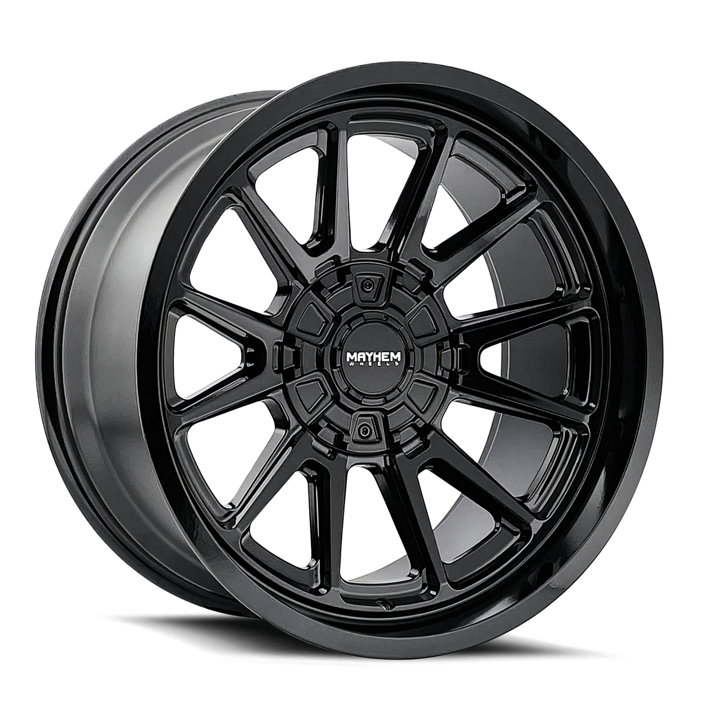 MAYHEM INTREPID 20x10 -24 5x127/5x139.7 GLOSS BLACK