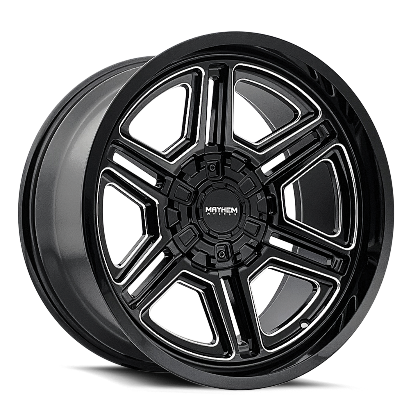 MAYHEM HERMOSA 20x10 -25 8x180 BLACK MILLED