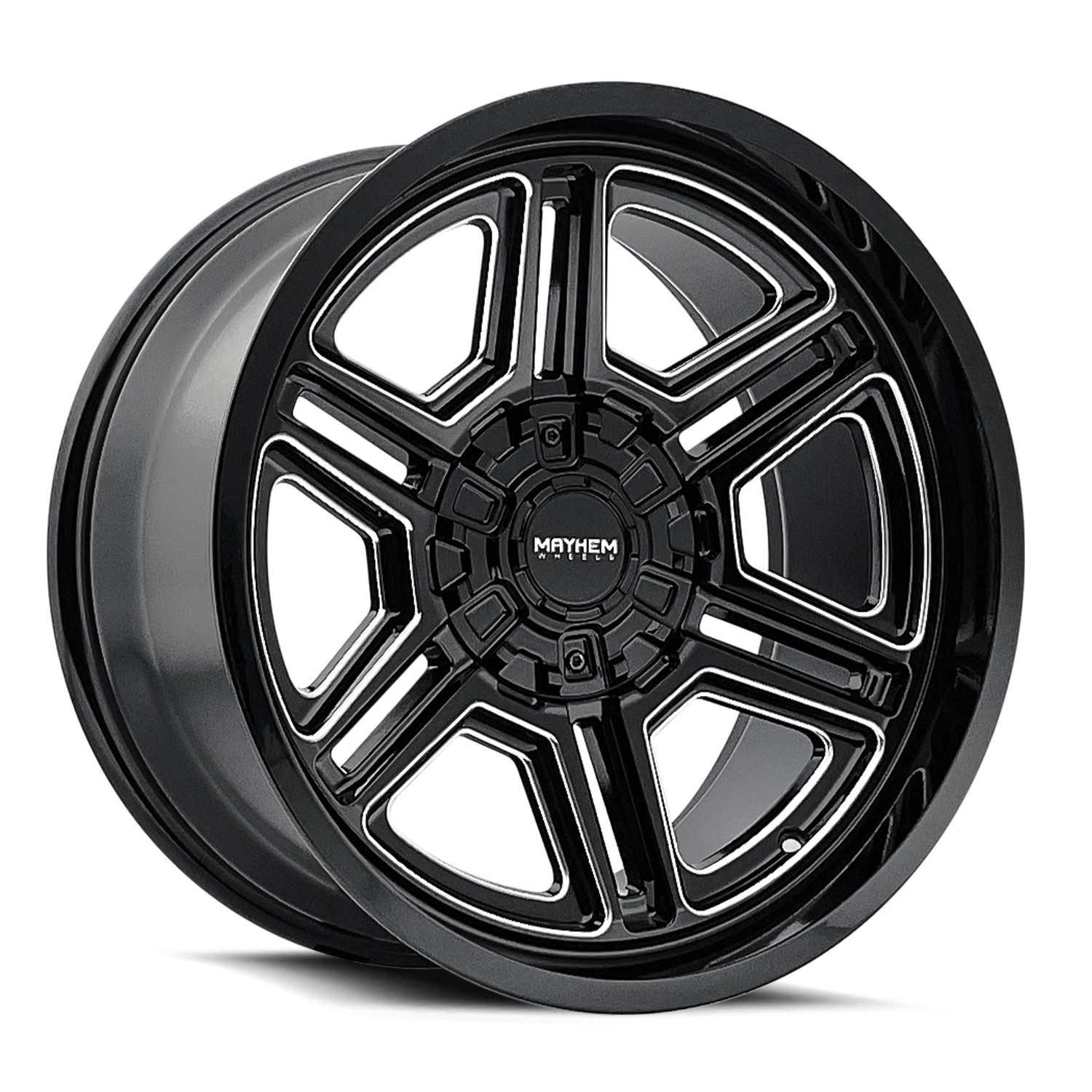 MAYHEM HERMOSA 20x10 -25 8x170 BLACK MILLED