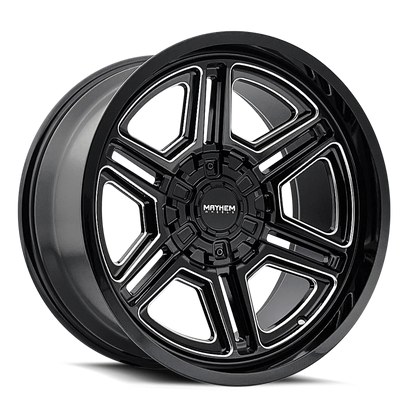 MAYHEM HERMOSA 20x10 -25 8x170 BLACK MILLED