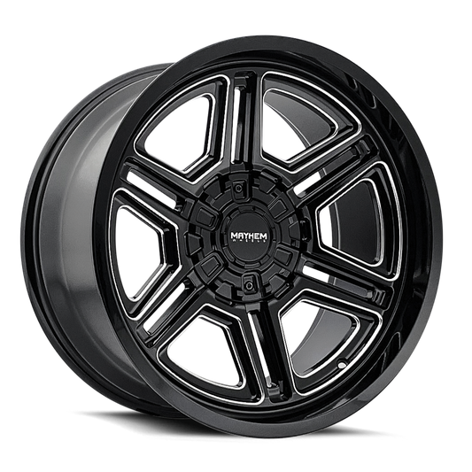 MAYHEM HERMOSA 20x9 18 8x170 BLACK MILLED