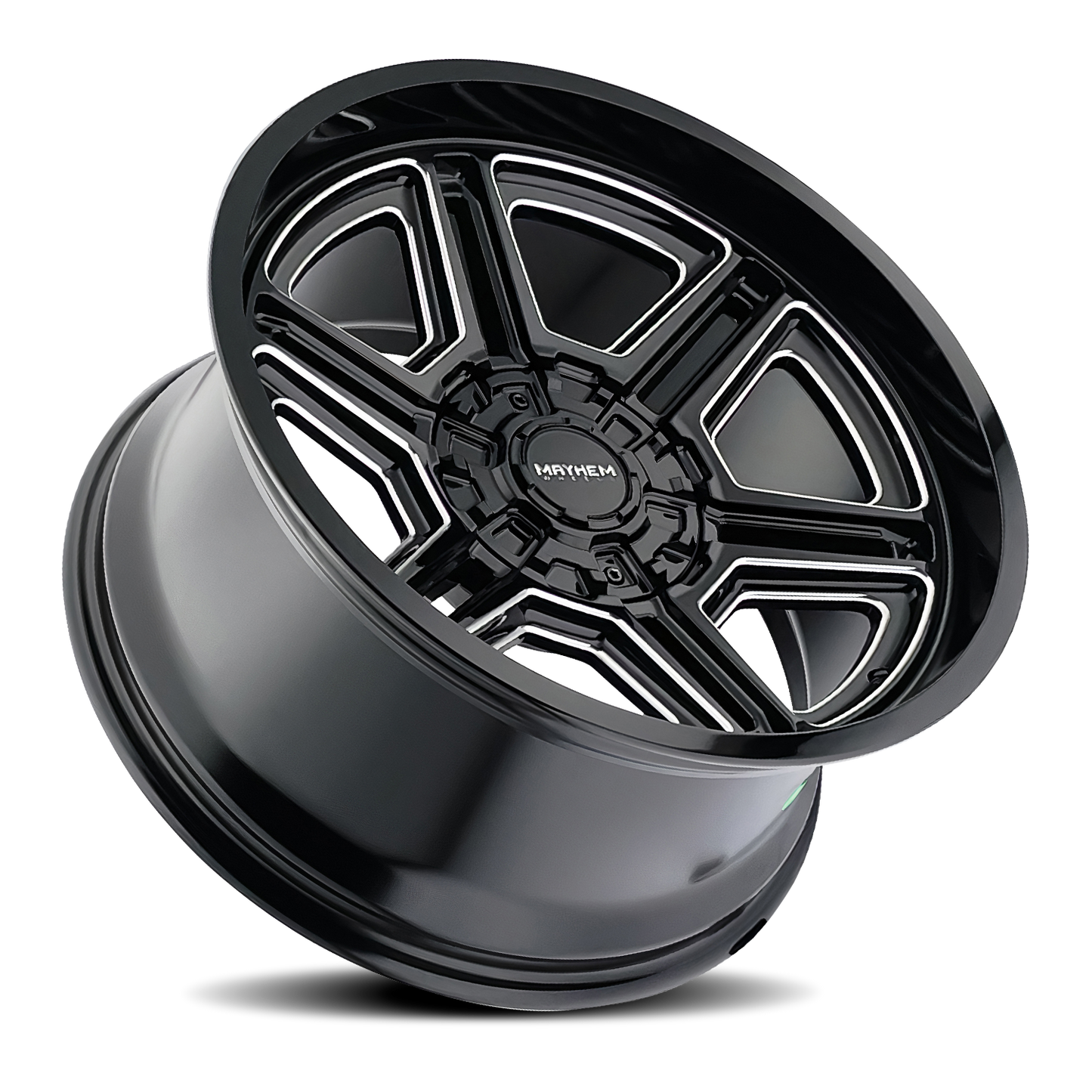 MAYHEM HERMOSA 20x9 18 8x180 BLACK MILLED