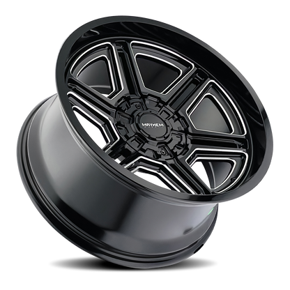 MAYHEM HERMOSA 20x10 -25 8x170 BLACK MILLED