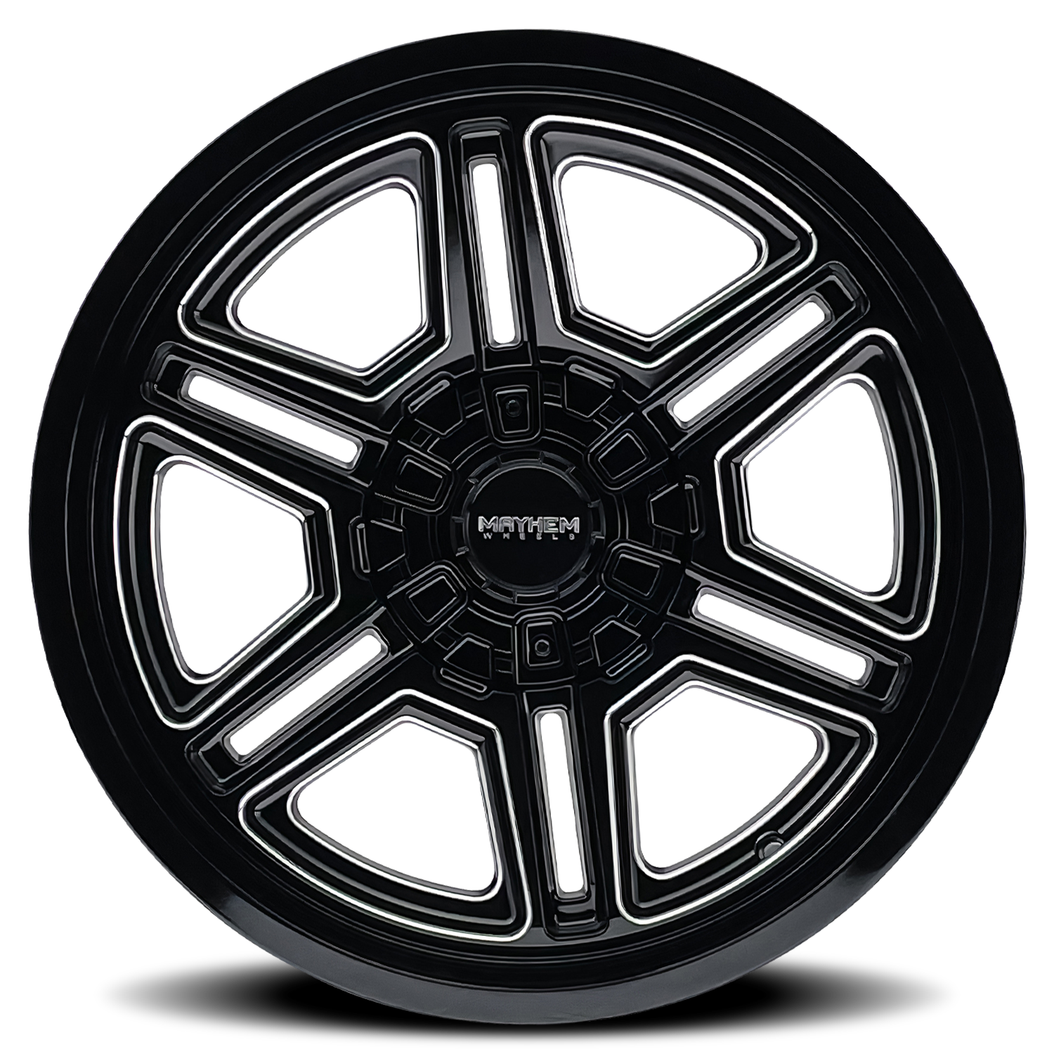 MAYHEM HERMOSA 20x10 -25 6x135/6x139.7 BLACK MILLED