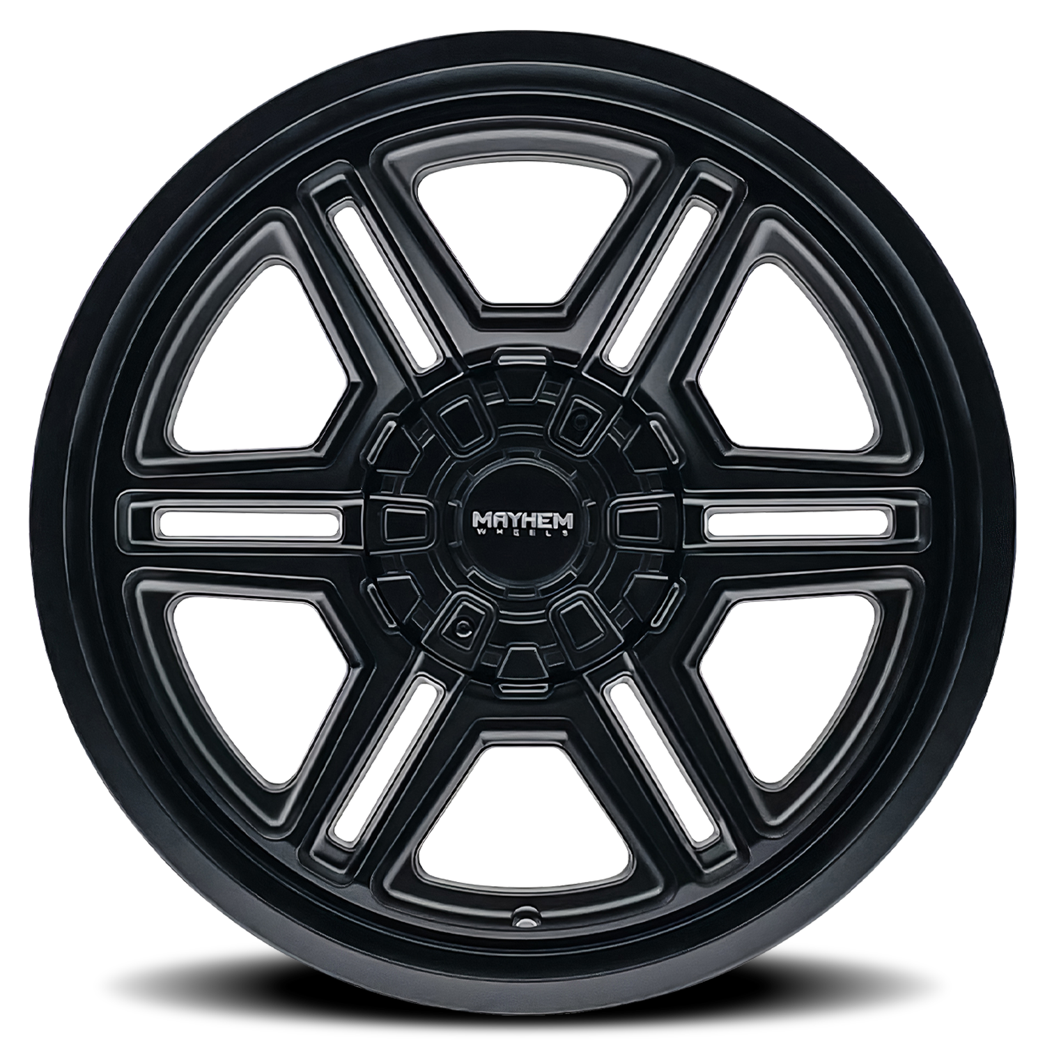 MAYHEM HERMOSA 20x10 -25 5x127/5x139.7 MATTE BLACK