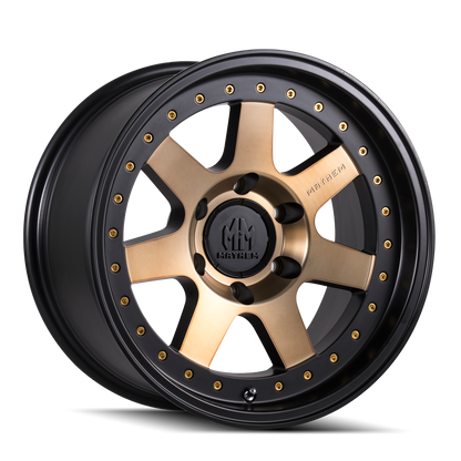 MAYHEM PRODIGY 8300 18X9 0 6x135 MATTE BLACK W/BRONZE TINT