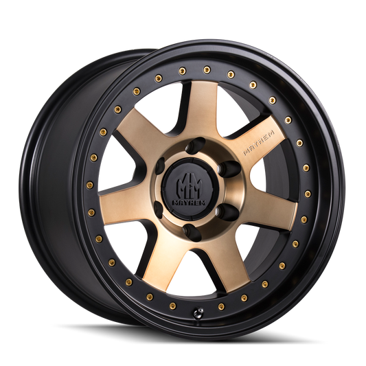 MAYHEM PRODIGY 8300 20X9 0 8x180 MATTE BLACK W/BRONZE TINT