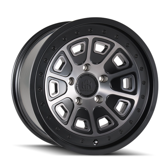 MAYHEM FLAT IRON 8301 20X9 0 5x150 MATTE BLACK W/DARK TINT