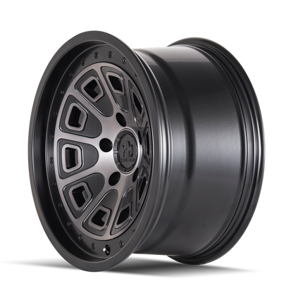 Mayhem 8301 Flat Iron 18x9 0 6x135 Black and Dark