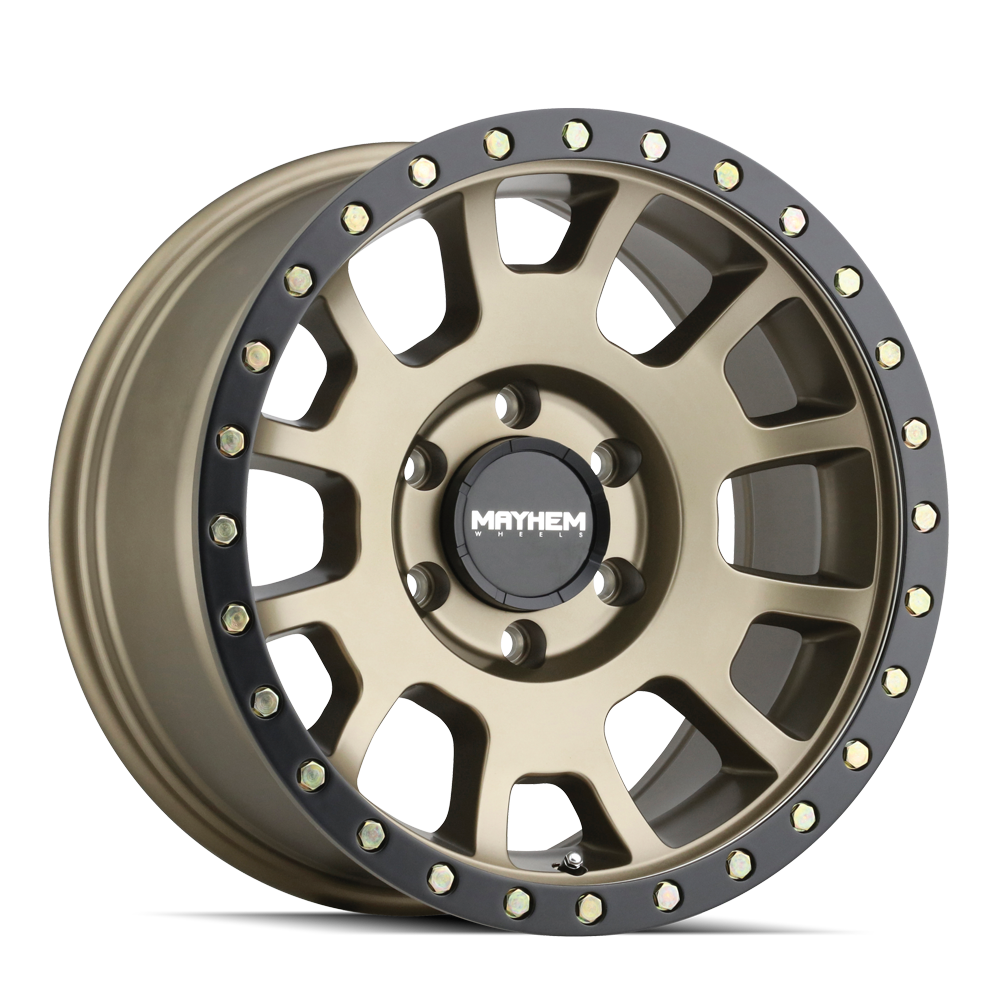 Mayhem 8302 Scout 20x9 0 5x127(5x5) Gold and Black