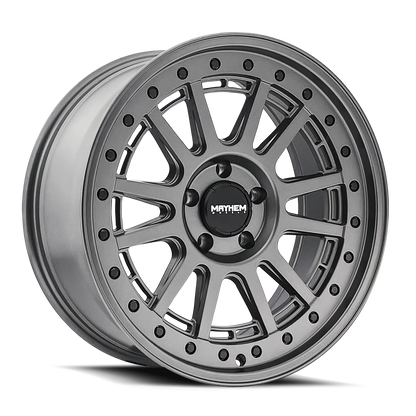 MAYHEM COMPASS 18x9 0 5x127 MATTE GUNMETAL W/ BLK BOLT