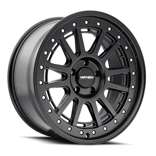 MAYHEM COMPASS 17x9 -6 6x139.7 MATTE BLACK