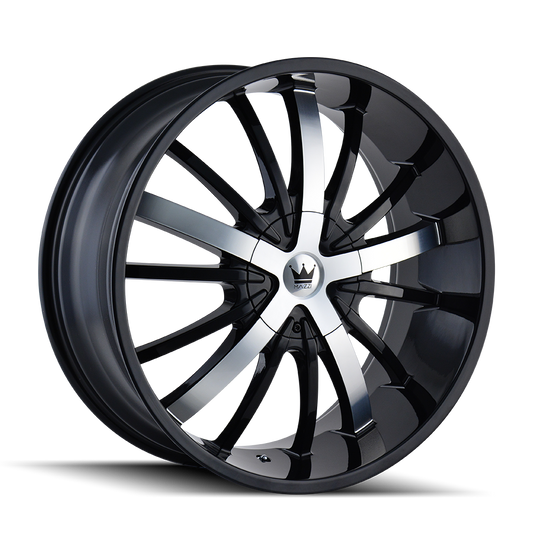 MAZZI ESSENCE 364 22X9.5 30 6x135/6x139.7 BLACK/MACHINED