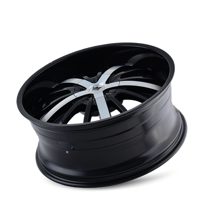 MAZZI ESSENCE 364 22X9.5 30 6x135/6x139.7 BLACK/MACHINED