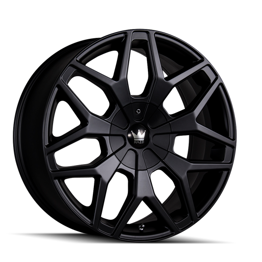MAZZI PROFILE 367 22X9.5 18 5x127/5x139.7 MATTE BLACK
