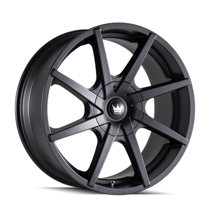 MAZZI KICKSTAND 369 22X9.5 18 5x127/5x139.7 MATTE BLACK