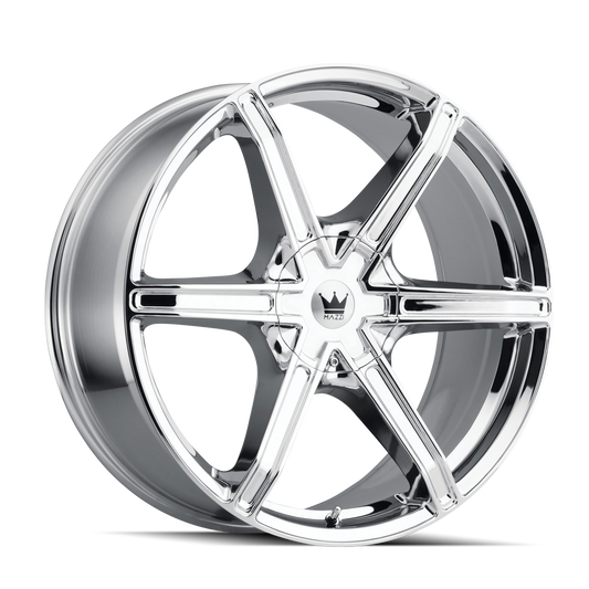 MAZZI STILTS 371 22X9.5 30 6x135/6x139.7 CHROME