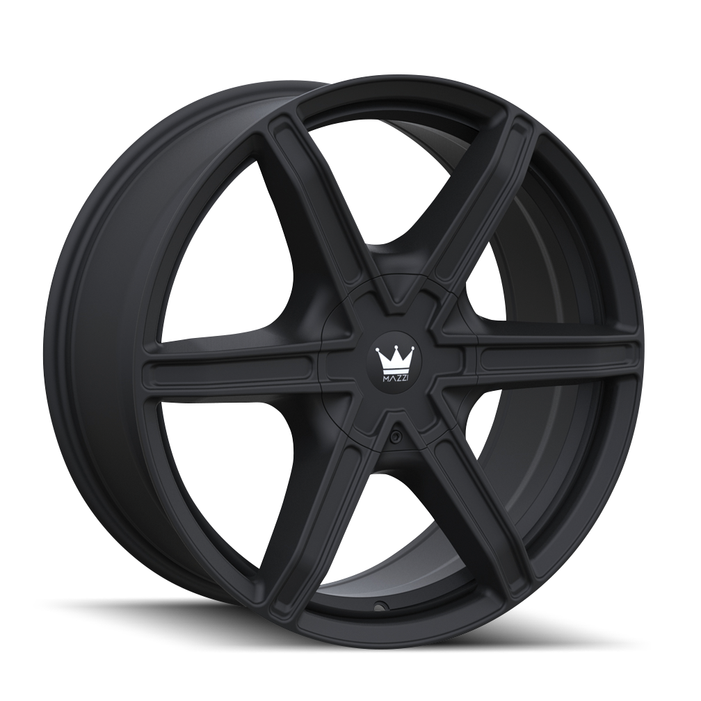 MAZZI STILTS 371 22X9.5 30 6x135/6x139.7 MATTE BLACK