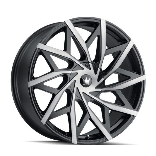 MAZZI BIG EASY 372 22X9.5 18 5x127/5x139.7 MATTE BLACK W/DARK TINT
