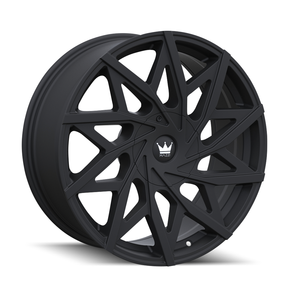 MAZZI BIG EASY 372 18X8 35 5x108/5x114.3 MATTE BLACK