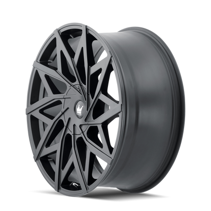 MAZZI BIG EASY 372 20X8.5 35 5x108/5x114.3 MATTE BLACK