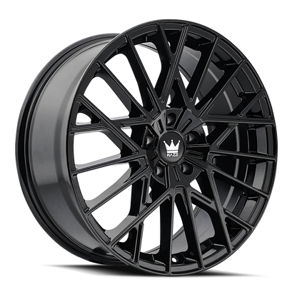 MAZZI JINX 18x8 40 5x108 GLOSS BLACK