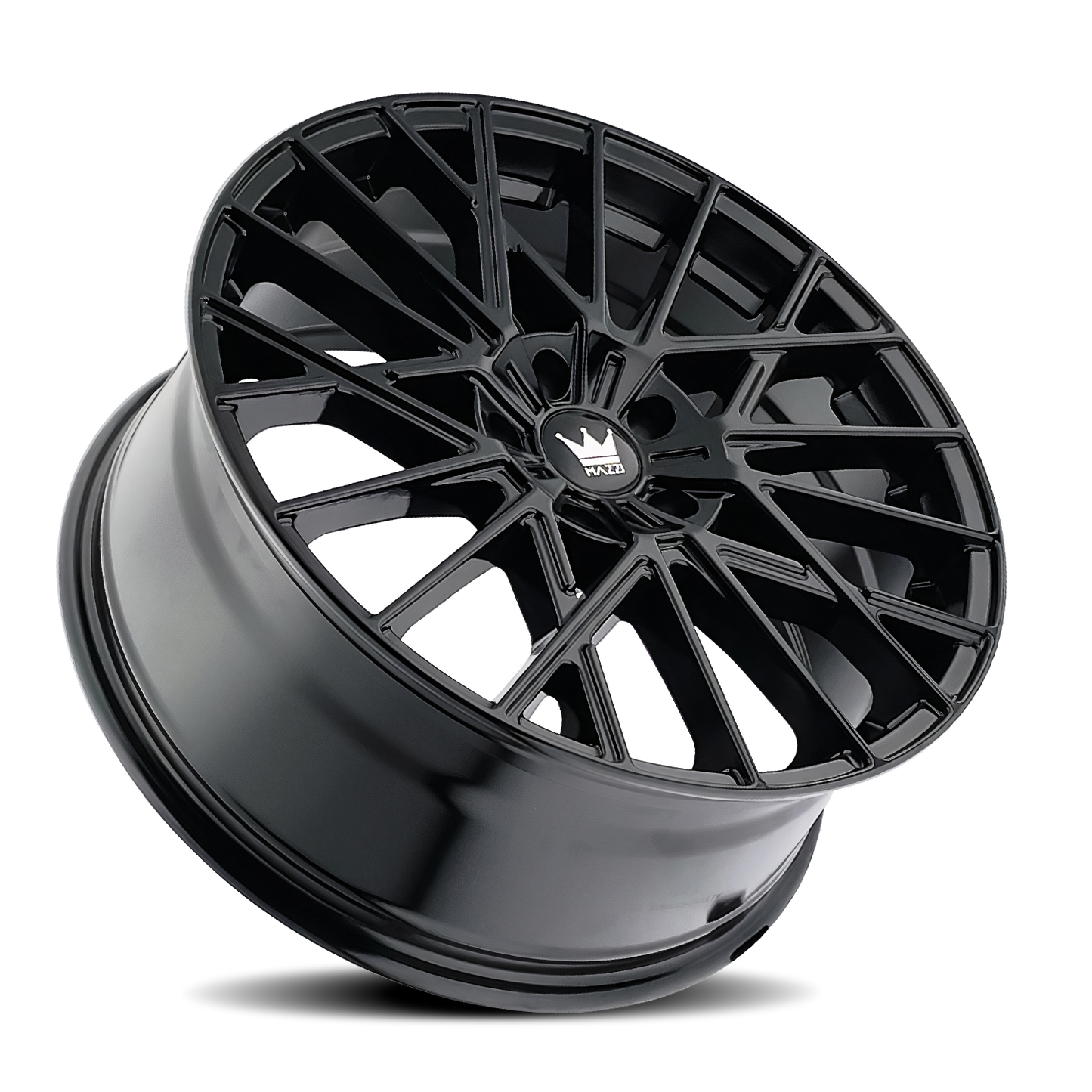MAZZI JINX 20x8.5 38 5x114.3 GLOSS BLACK