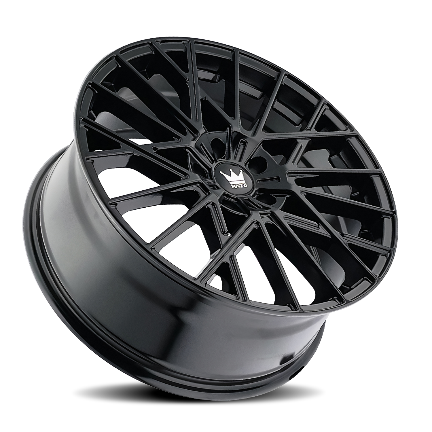 MAZZI JINX 18x8 40 5x112 GLOSS BLACK