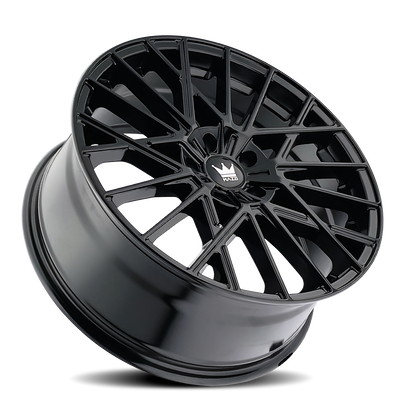 MAZZI JINX 20x8.5 38 5x112 GLOSS BLACK