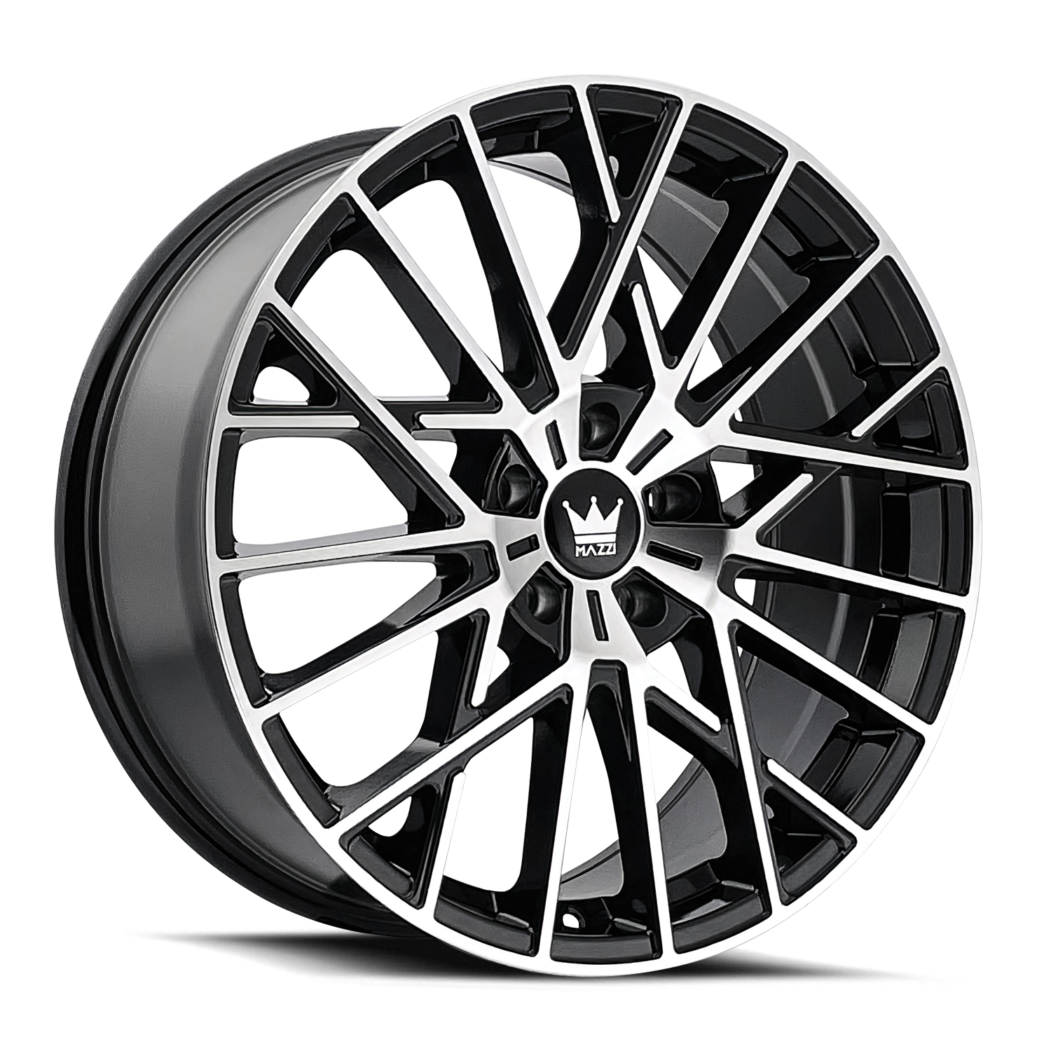 MAZZI JINX 18x8 40 5x108 BLACK/MACHINED