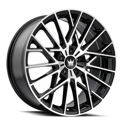 MAZZI JINX 18x8 40 5x108 BLACK/MACHINED