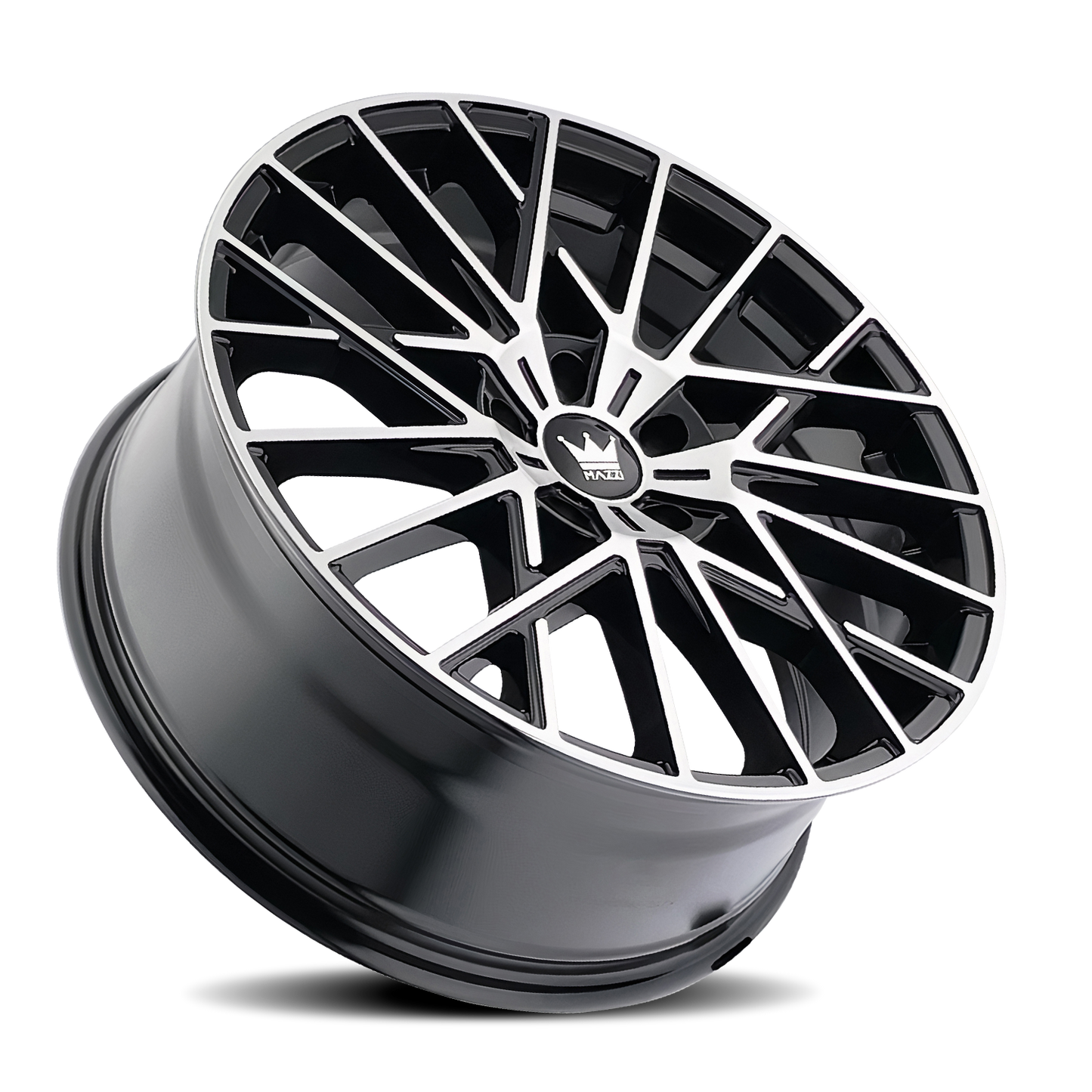 MAZZI JINX 20x8.5 38 5x114.3 BLACK/MACHINED