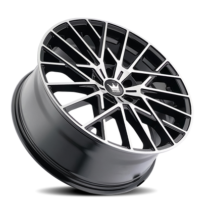MAZZI JINX 18x8 40 5x108 BLACK/MACHINED