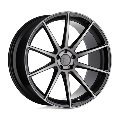 Mandrus KLASS 18X8.5 32 5X112/5X112 GLOSS GUNMETAL W/ MACHINED TINTED FACE