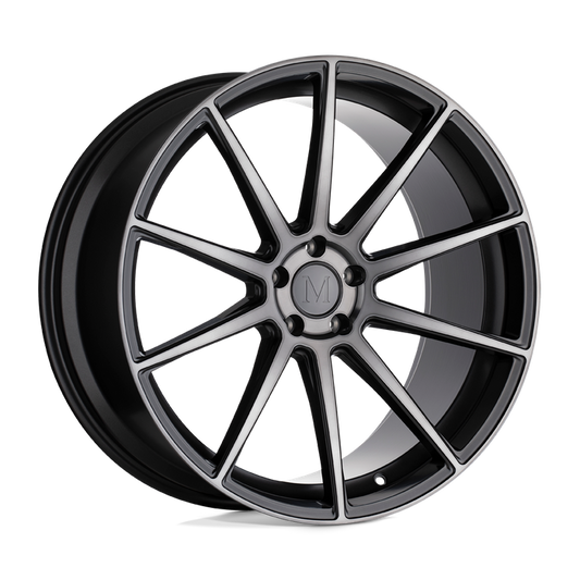 Mandrus KLASS 18X8.5 32 5X112/5X112 GLOSS GUNMETAL W/ MACHINED TINTED FACE