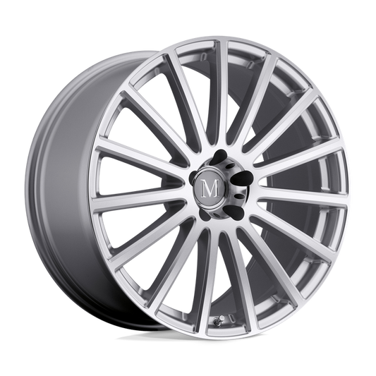 Mandrus ROTEC 17X8 32 5X112/5X112 SILVER W/ MIRROR CUT FACE