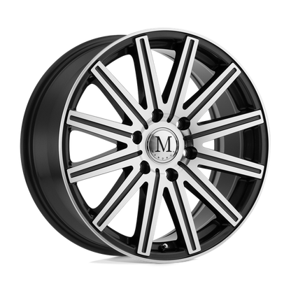 Mandrus STARK 18X8 52 6X130/6X130 GUNMETAL W/ MIRROR CUT FACE & LIP