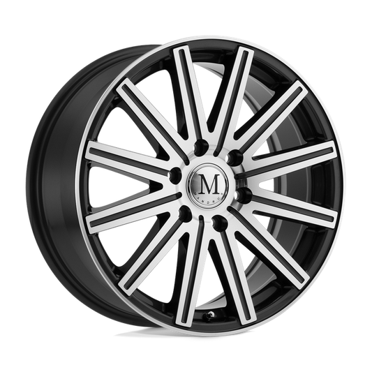 Mandrus STARK 18X8 52 6X130/6X130 GUNMETAL W/ MIRROR CUT FACE & LIP