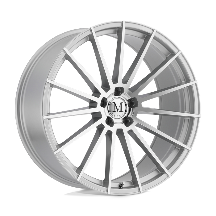 Mandrus STIRLING 18X9.5 35 5X112/5X112 SILVER W/ MIRROR CUT FACE