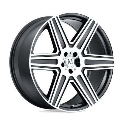 Mandrus ATLAS 18X8.5 32 5X112/5X112 GUNMETAL W/ MIRROR CUT FACE & LIP