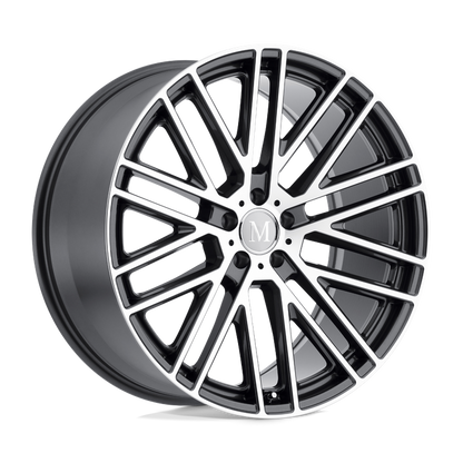 Mandrus MASCHE 18X9.5 50 5X112/5X112 GLOSS GUNMETAL W/ MIRROR CUT FACE