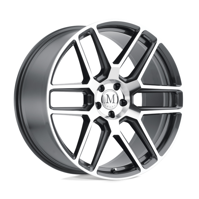Mandrus OTTO 18X8.5 42 5X112/5X112 GUNMETAL W/ MIRROR CUT FACE