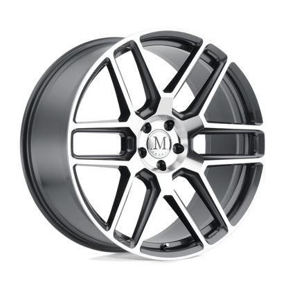 Mandrus OTTO 18X8.5 42 5X112/5X112 GUNMETAL W/ MIRROR CUT FACE